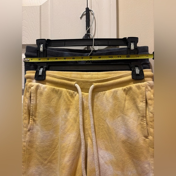 Tie-Dye Jogger Pants - Navy and Yellow - Picture 9 of 13